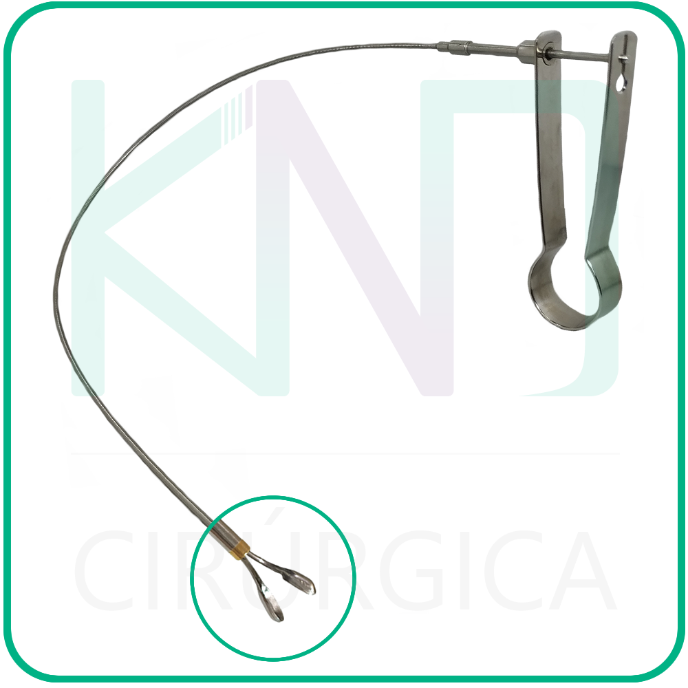 Pinça de Biópsia Flexível Autoclavável para Urologia