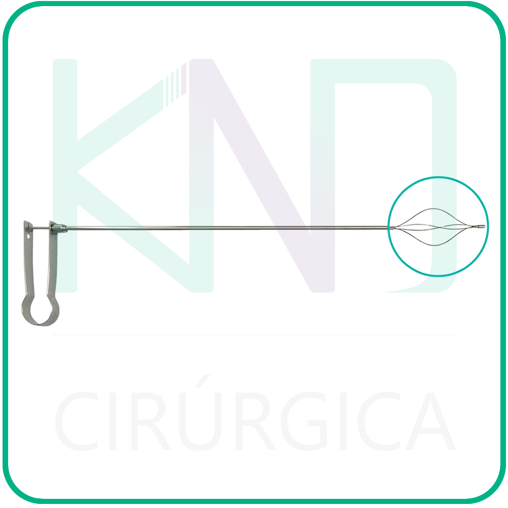 Pinça Basket Autoclavável para Urologia