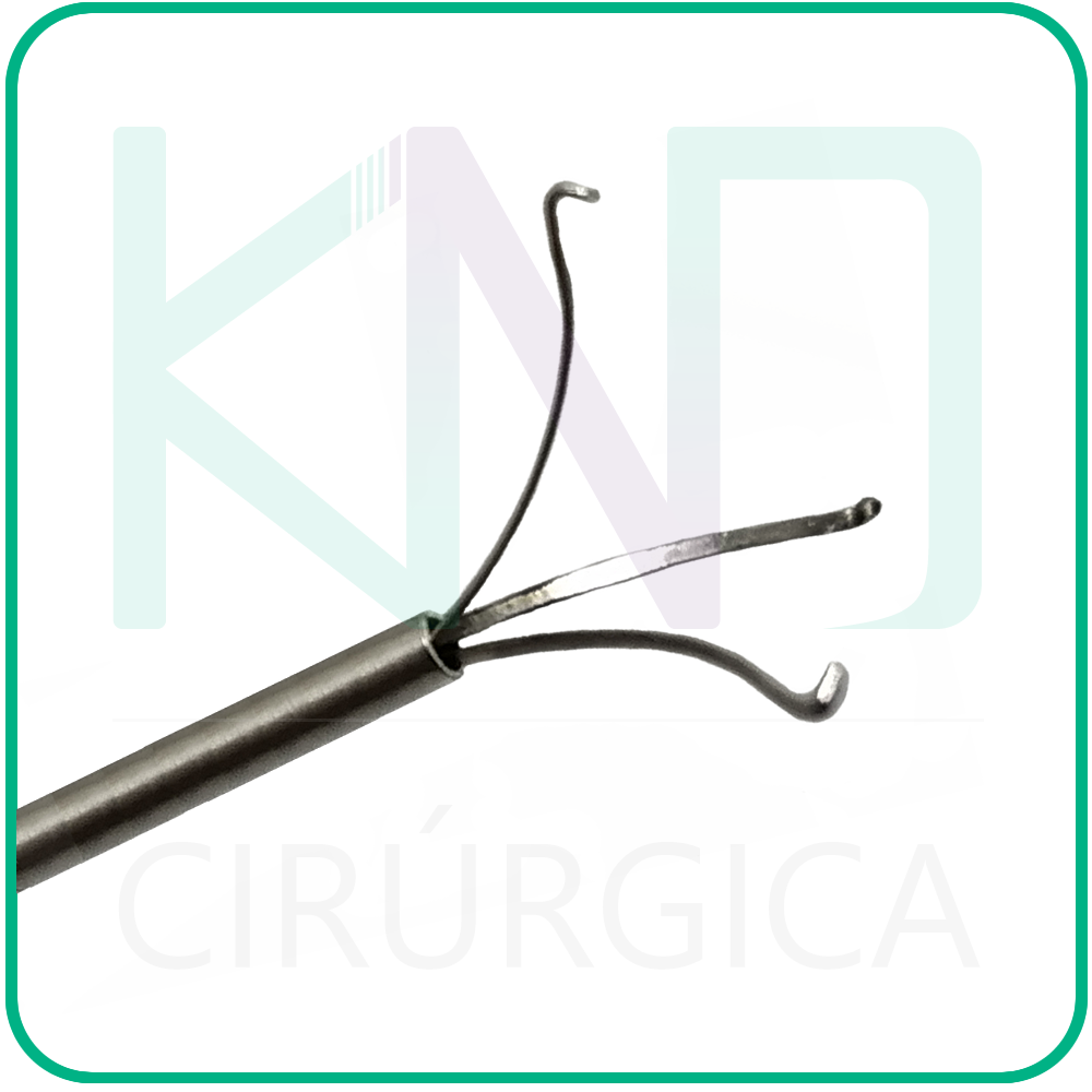 Pinça Cirúrgica Tridente Autoclavável - Rígida e Semirrígida
