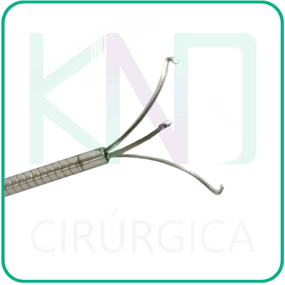 Pinça Cirúrgica Tridente Autoclavável - Flexível